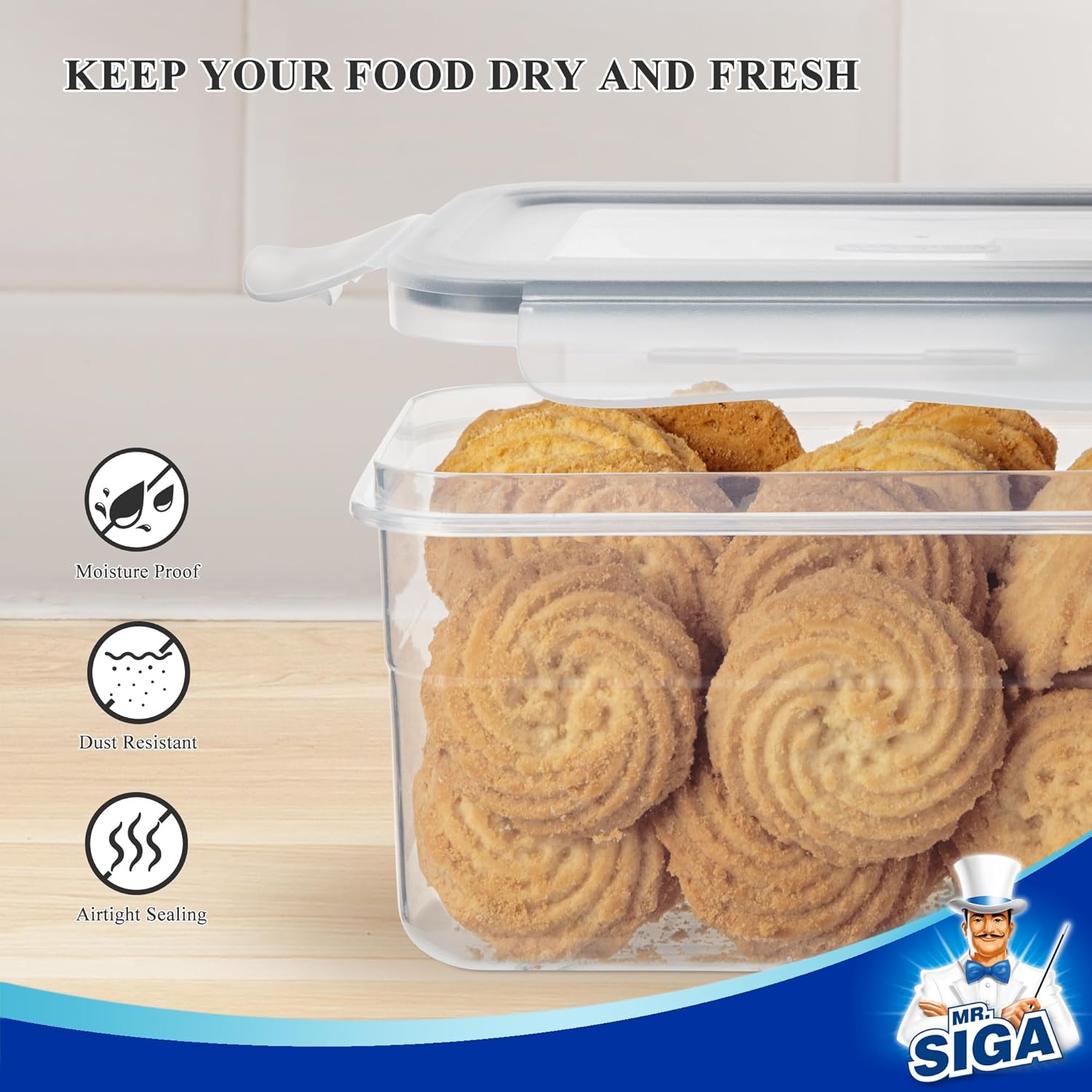 12 Pack Airtight Food Storage  - مراجعة Food Snacks Images وسعره
