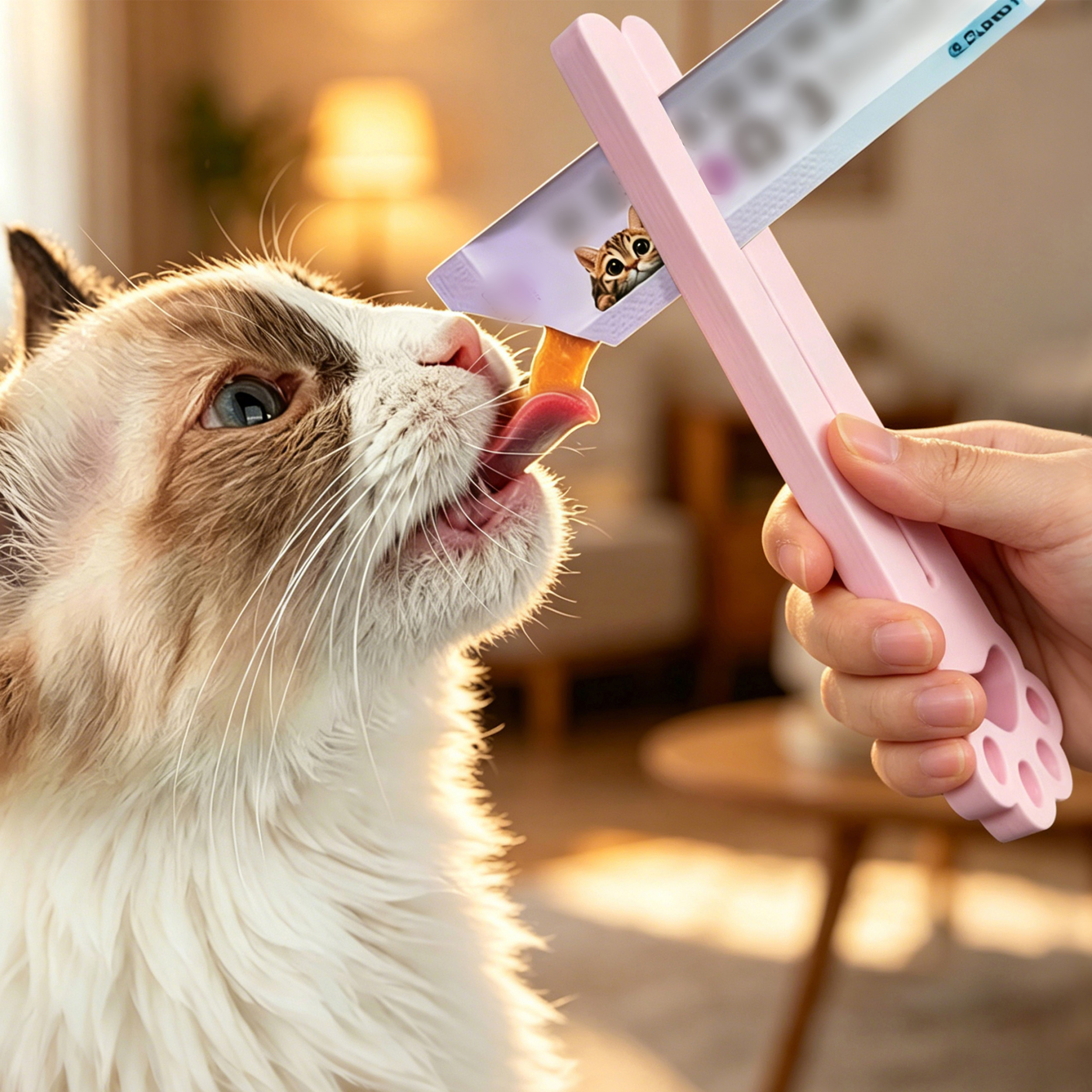 Cat Paw Cat Strip Squeezer Zer - مراجعة Zero Food Snacks وسعره