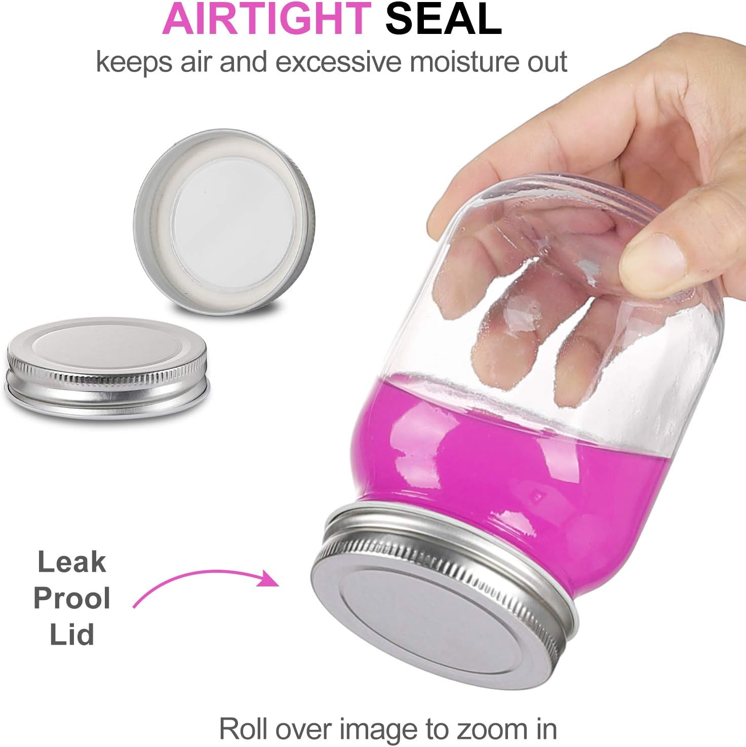 Glass Regular Mouth Mason Jars - مراجعة Food Snacks Images وسعره