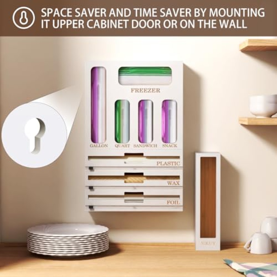Kitchen Drawer Organizer for B - مراجعة Snacks Food Labels وسعره