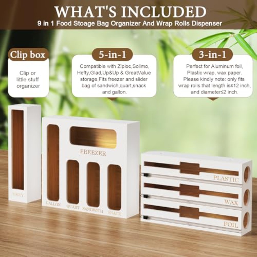 Kitchen Drawer Organizer for B - مراجعة Snacks Food Labels وسعره